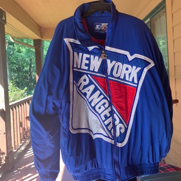 STARTER Other - Vintage 90s New York Rangers Starter Jacket *rare*